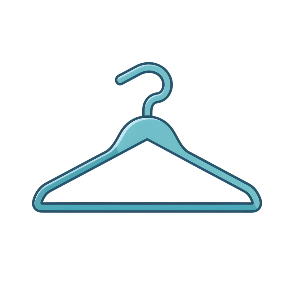 Floor hanger colored flat icon against transparent background png