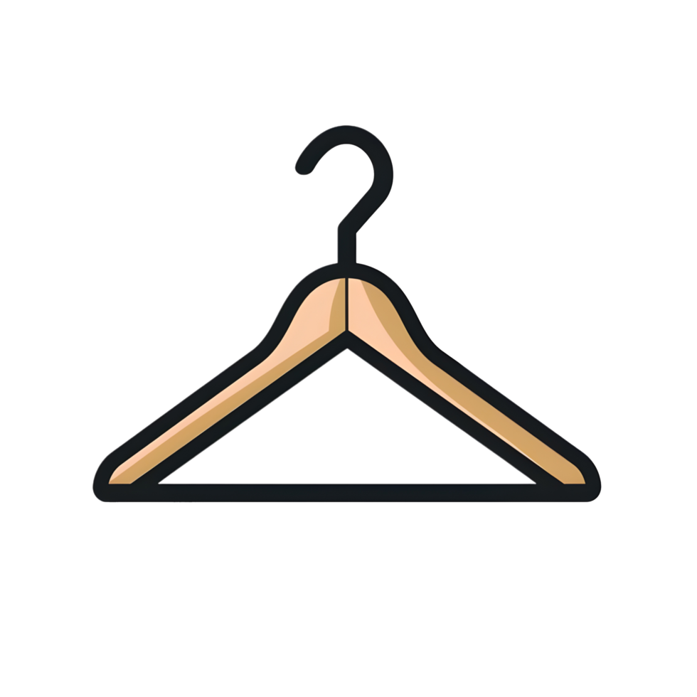 Floor hanger colored flat icon against transparent background png