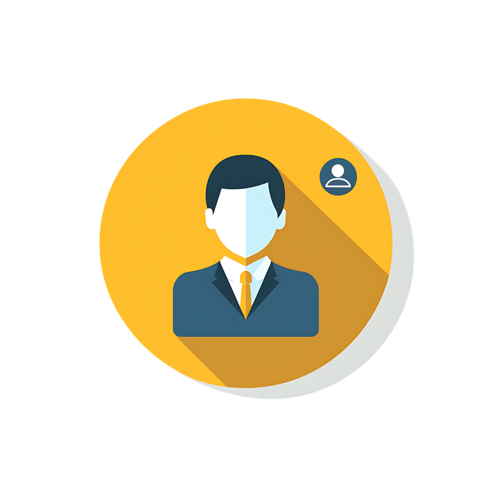 hr software colored flat icon against transparent background png