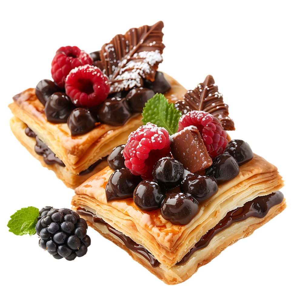 Pastry isolated against transparent background png