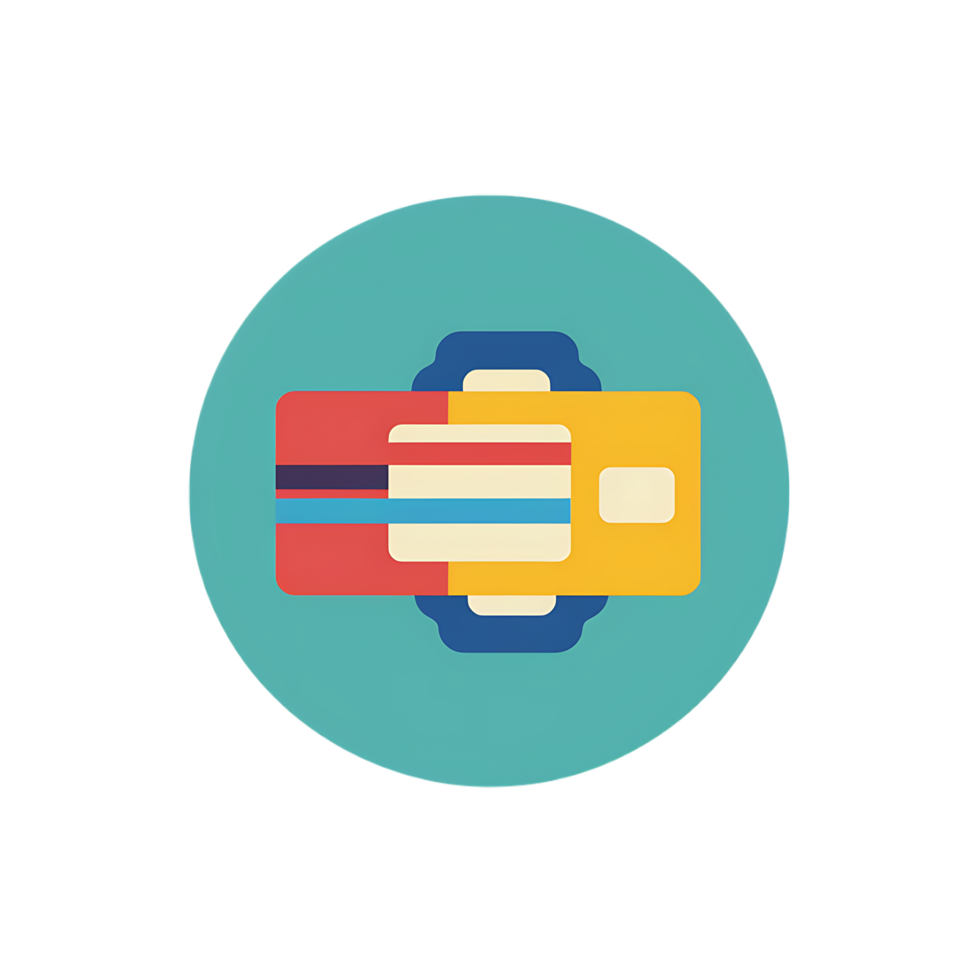 Ticket icon against transparent background png