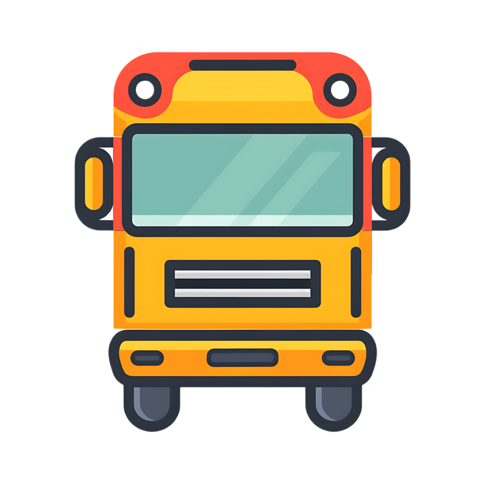 Transportation icon background against transparent background generated by Ai png