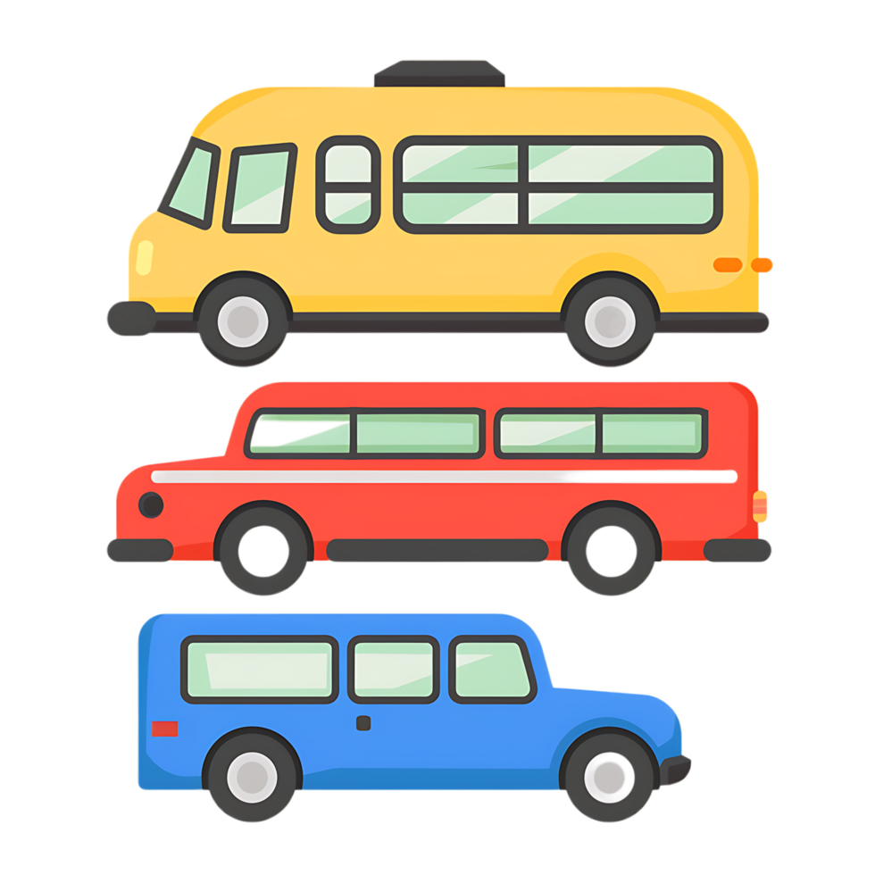 Transportation icon background against transparent background generated by Ai png