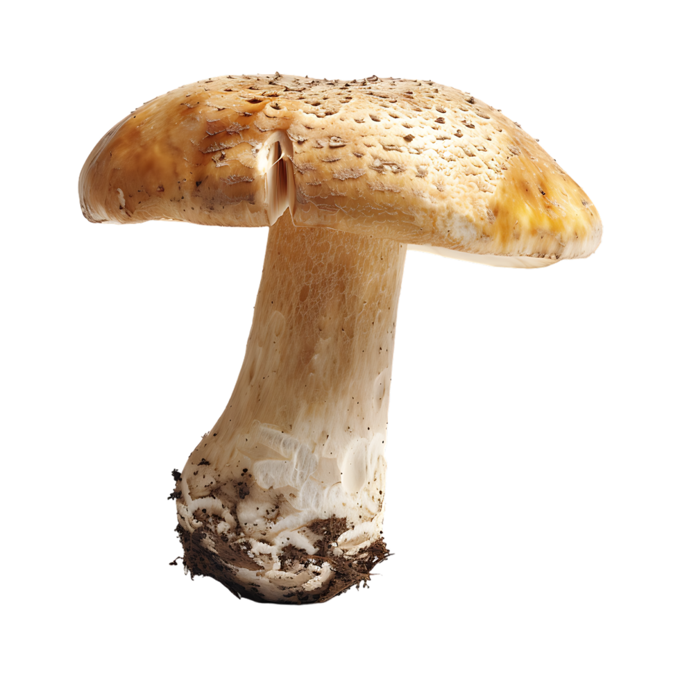 Fungi mushroom little mushroom isolated on transparent background generated Ai png