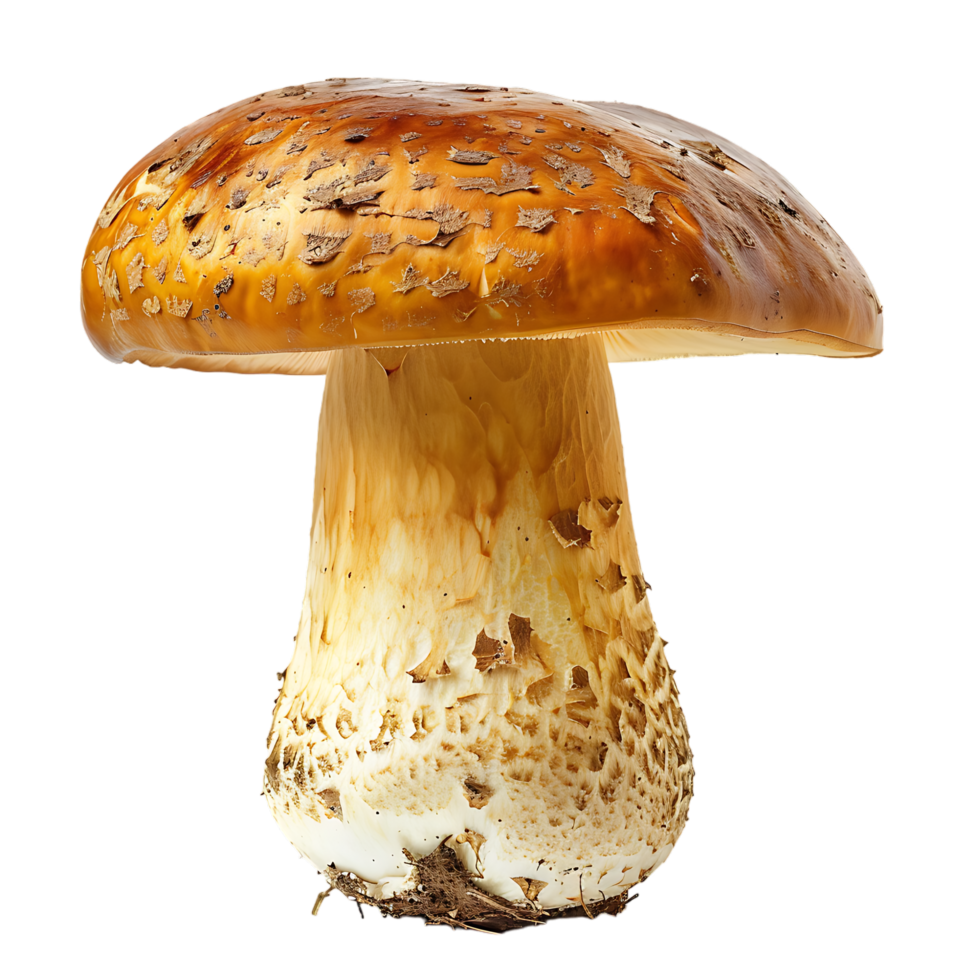 Fungi mushroom little mushroom isolated on transparent background generated Ai png
