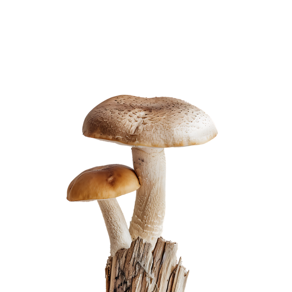 Fungi mushroom little mushroom isolated on transparent background generated Ai png