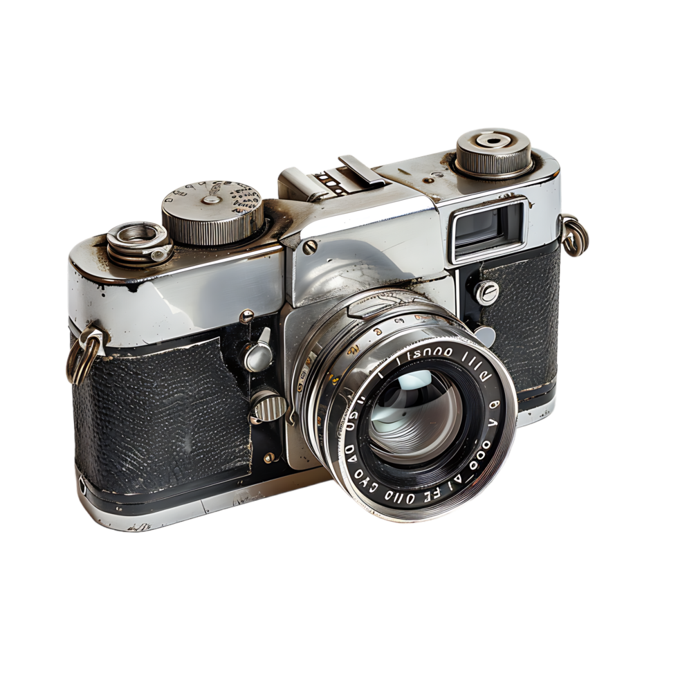 Camera isolated on transparent background png