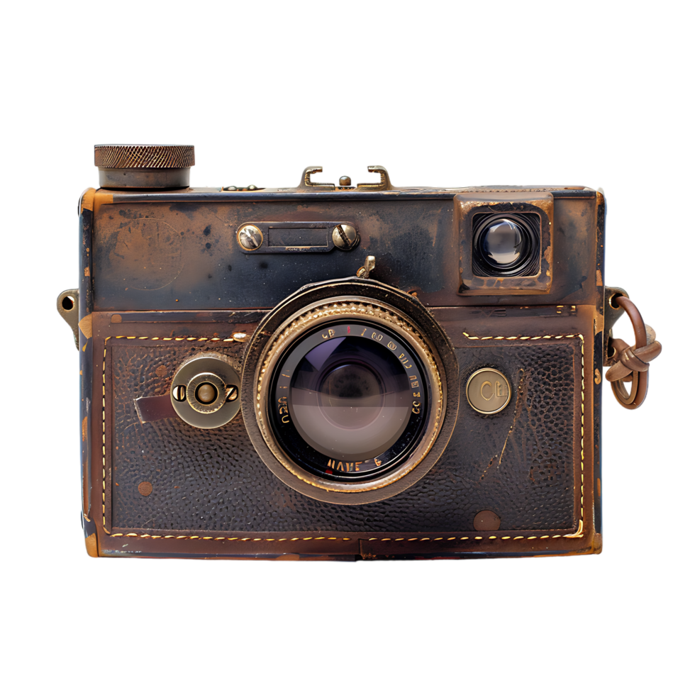 Brown Camera over transparent background png