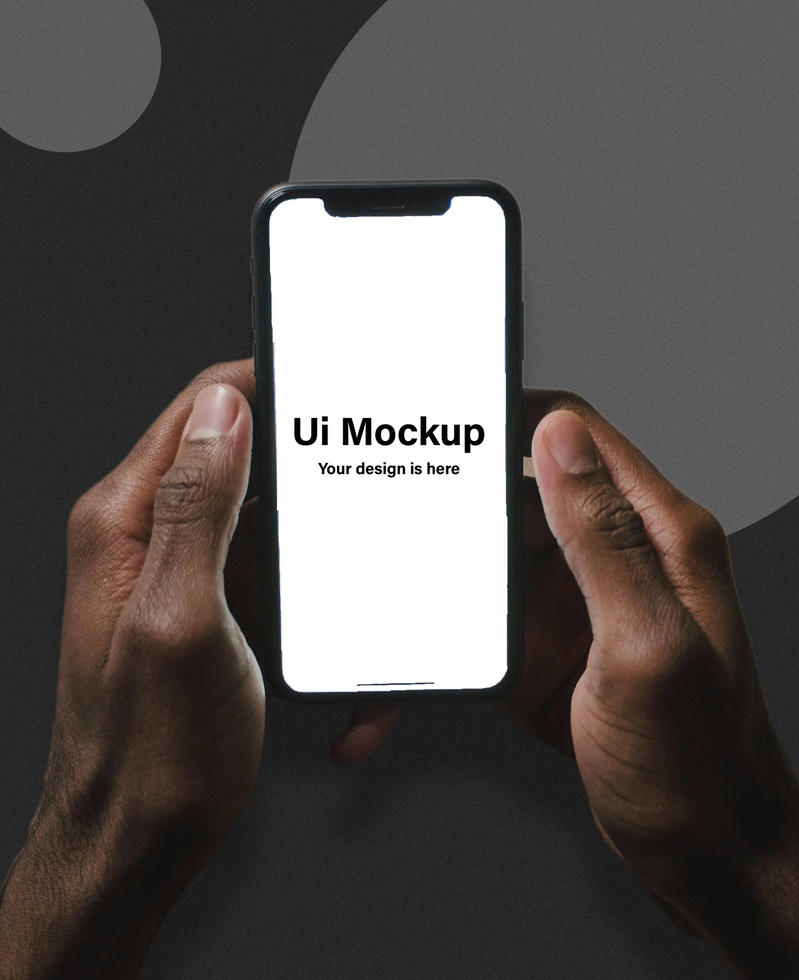 Phone mockup website Ui design computer mockup psd
