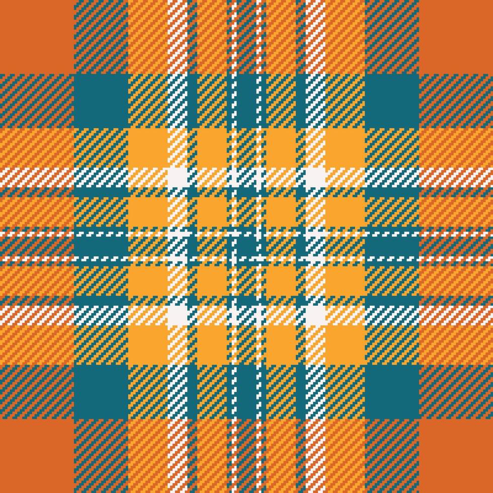 Textile design of textured plaid. Checkered fabric pattern swatch for shirt, dress, suit, wrapping paper print, invitation and gift card. vector