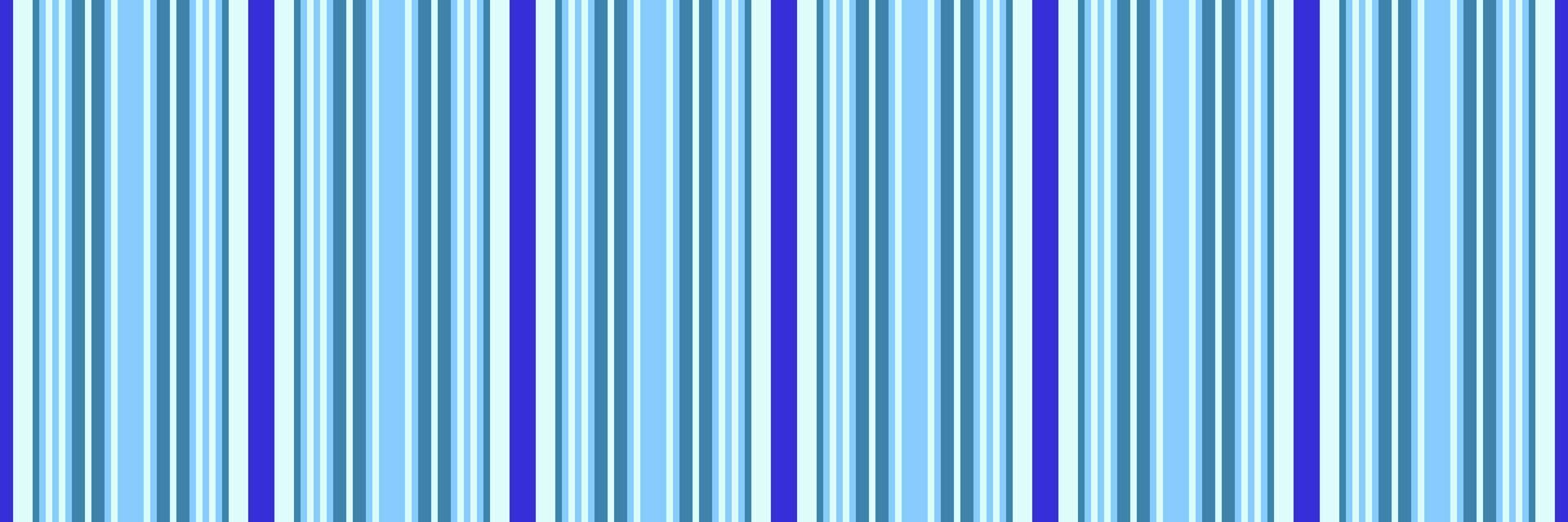 Eps10 stripe background, cozy vertical seamless textile. Vertical lines fabric pattern texture in light and light sky blue colors. vector
