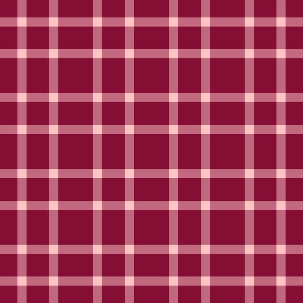 Deluxe pattern tartan seamless, purchase textile background plaid. Old check texture fabric in red and light colors. vector