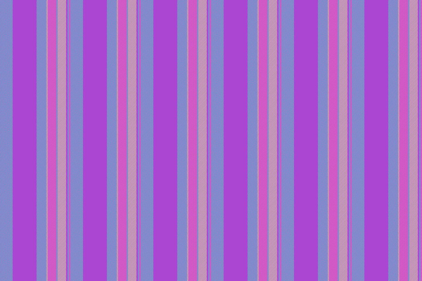 Cosy texture lines textile, garment vertical stripe fabric. Revival seamless background pattern in purple and teal colors. vector