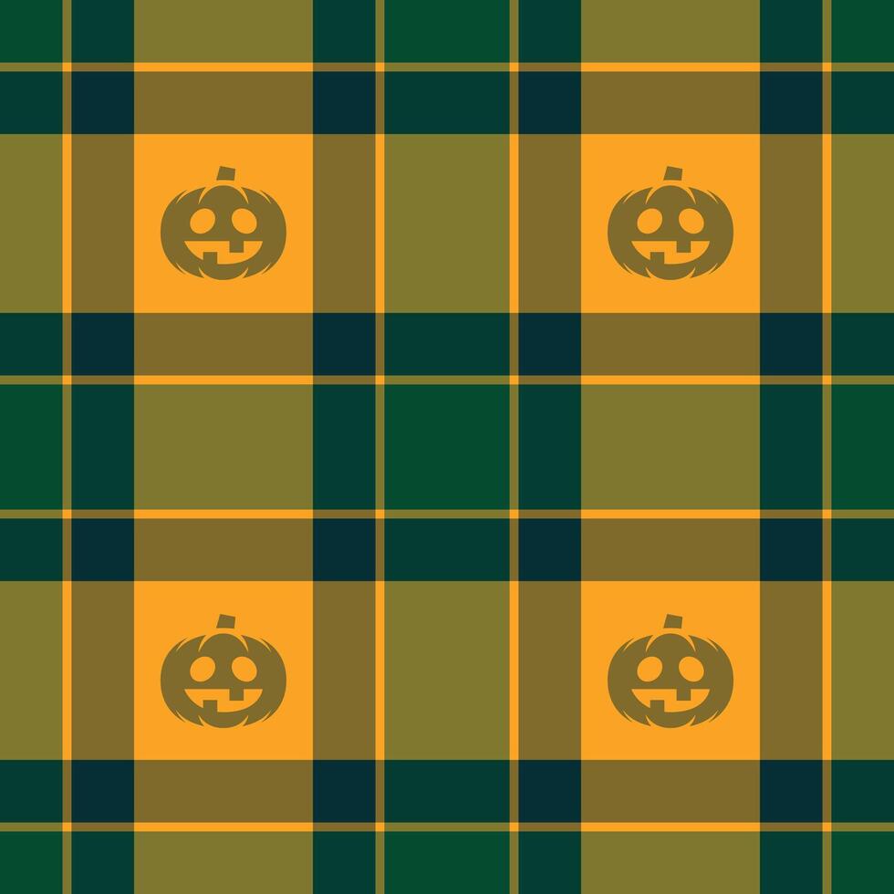 Halloween seamless background with pumpkin for textile fabric design, wrapping paper, website wallpapers, textiles, wallpaper and apparel. vector