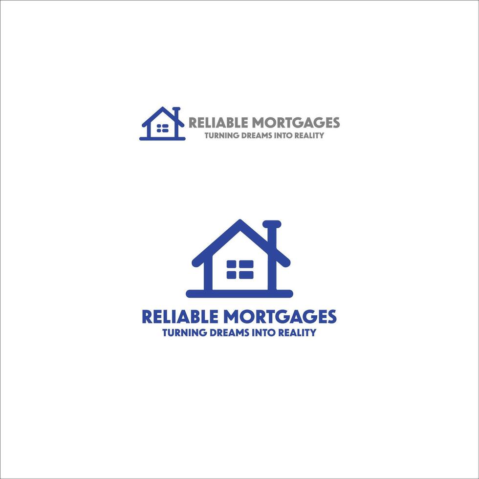 Mortgage Logo Design vector