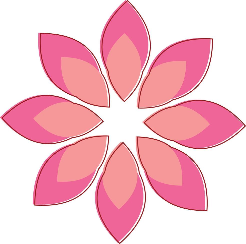 Flower Blossom Nature or sunflower icon Symbol vector