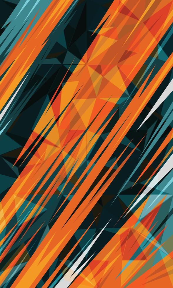 Abstract geometric stripes wallpaper for car wrap sticker design and sports jersey fabric vector
