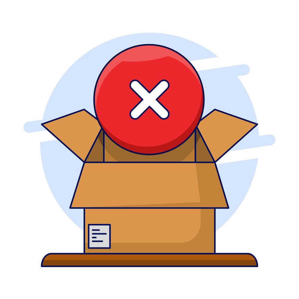 Concept of No Items Found. No results found. User request, page not found, error notification 404. Web and Mobile Application Symbols. illustration in the background. vector