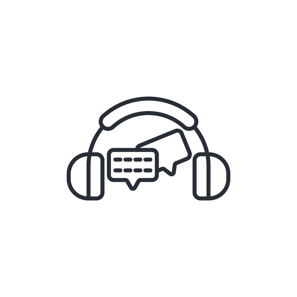 chat icon. .Editable stroke.linear style sign for use web design,logo.Symbol illustration. vector