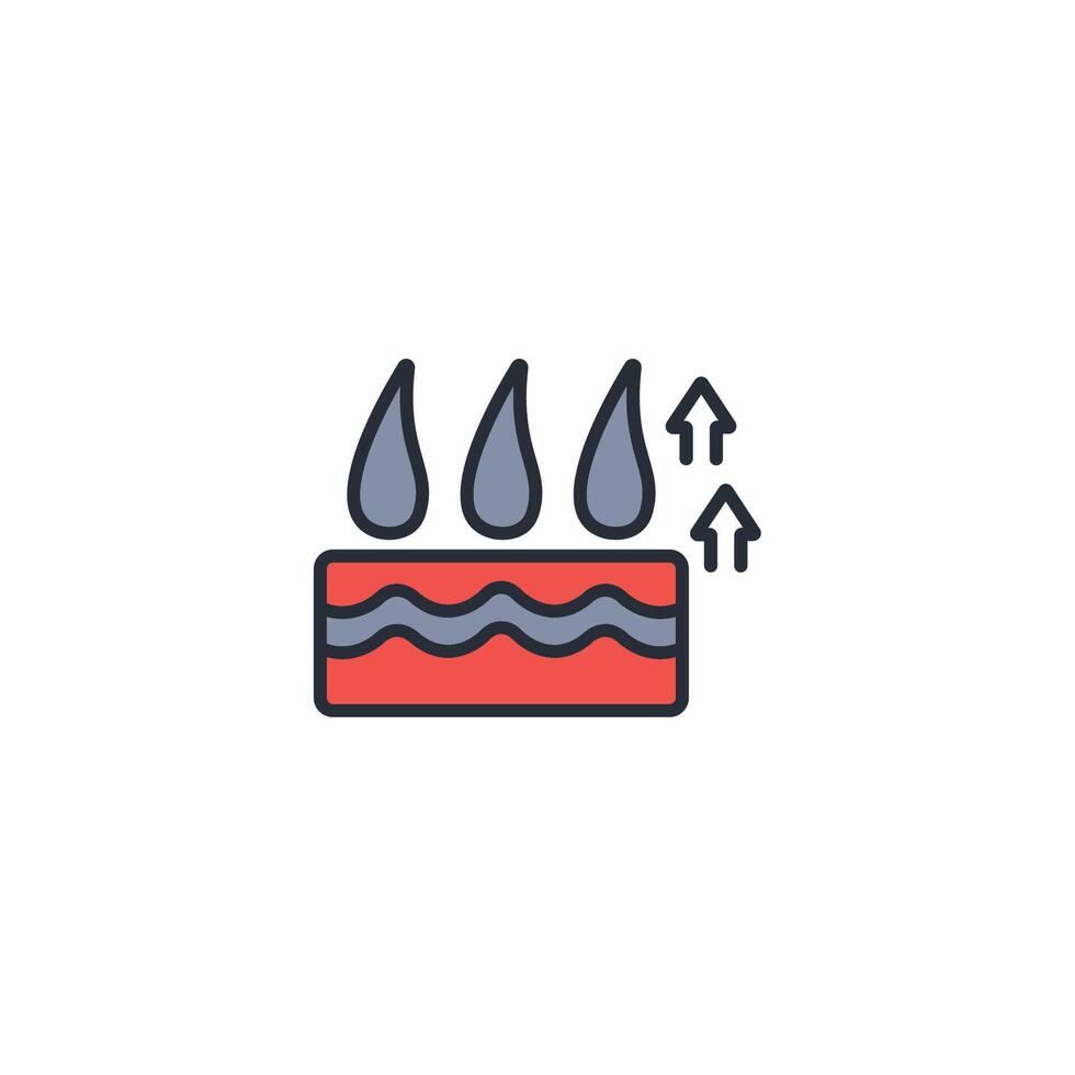 Hair Loss icon. .Editable stroke.linear style sign for use web design,logo.Symbol illustration. vector