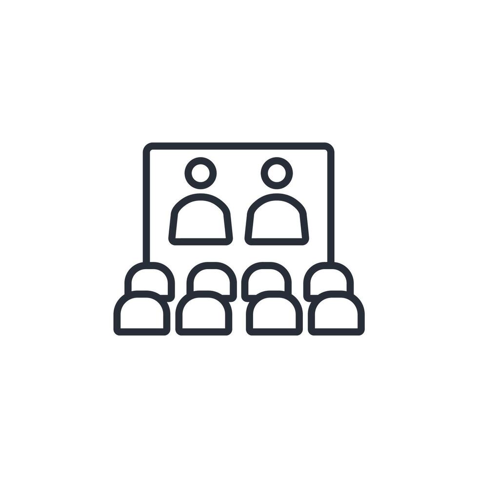 show icon. .Editable stroke.linear style sign for use web design,logo.Symbol illustration. vector