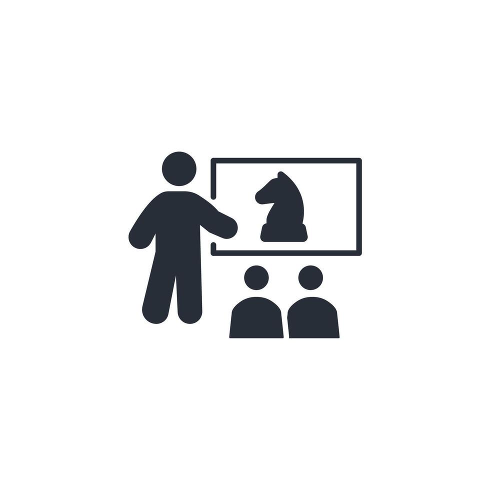 strategy war icon. .Editable stroke.linear style sign for use web design,logo.Symbol illustration. vector