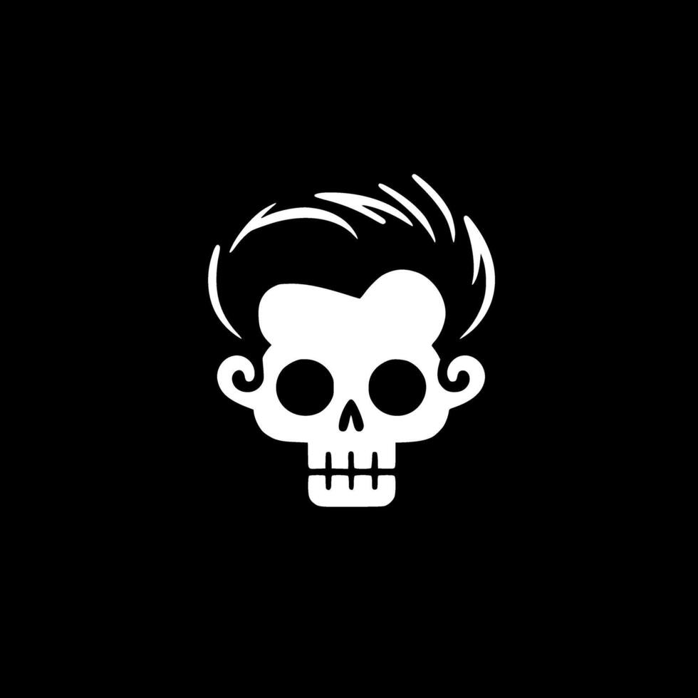 Skull - High Quality Logo - illustration ideal for T-shirt graphic vector