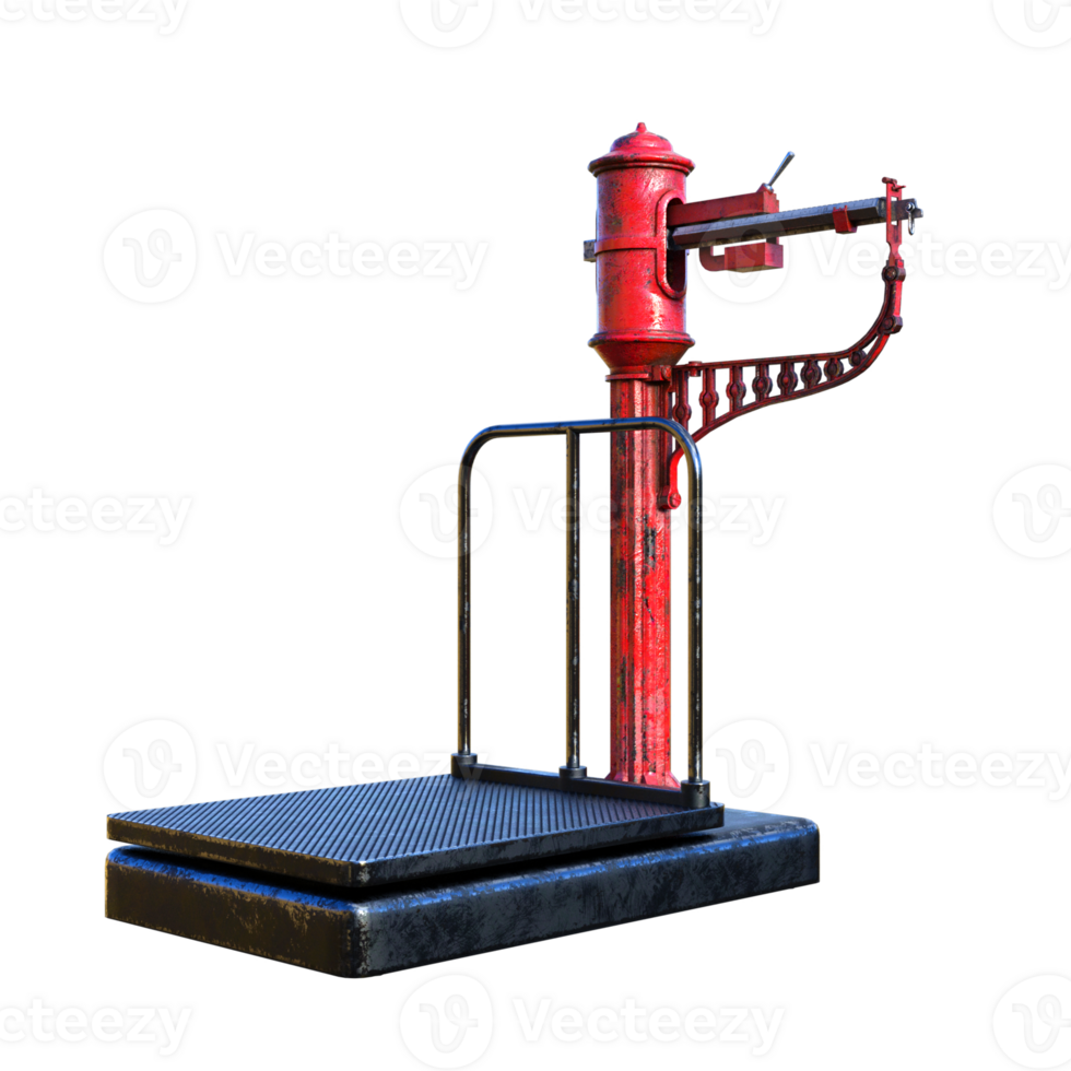 Freight Scales on transparent background png