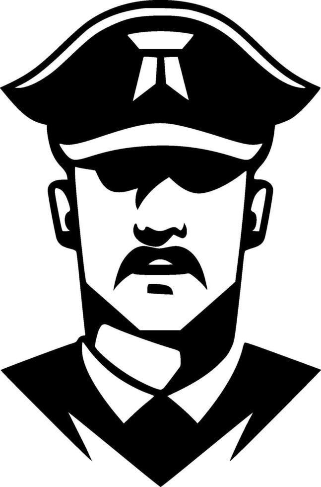 Veteran - Minimalist and Flat Logo - illustration vector