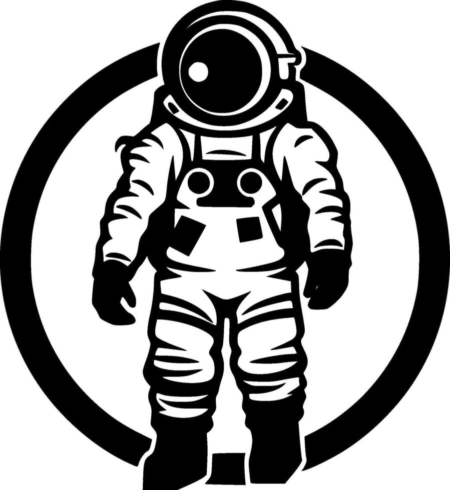 Astronaut - High Quality Logo - illustration ideal for T-shirt graphic vector