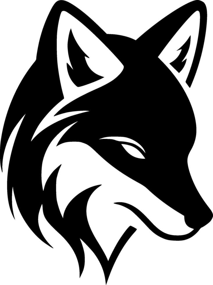Fox - Minimalist and Flat Logo - illustration vector