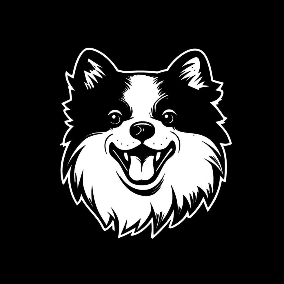 Pomeranian - High Quality Logo - illustration ideal for T-shirt graphic vector