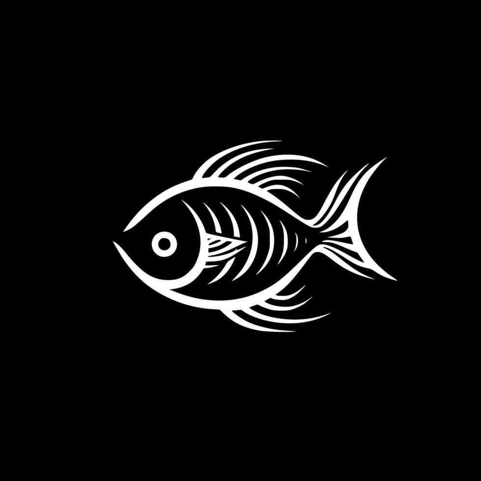 Fish - High Quality Logo - illustration ideal for T-shirt graphic vector