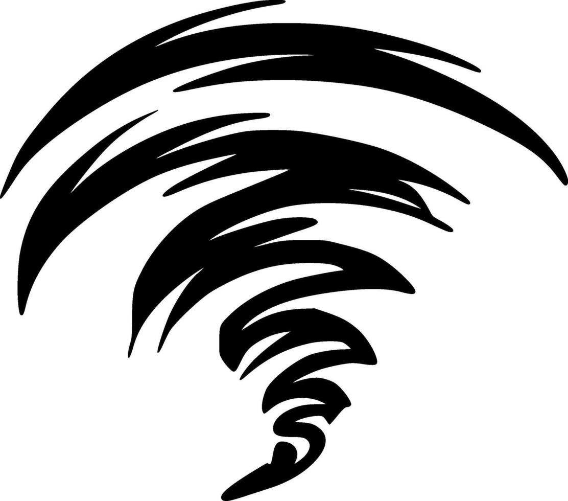 Tornado - High Quality Logo - illustration ideal for T-shirt graphic vector
