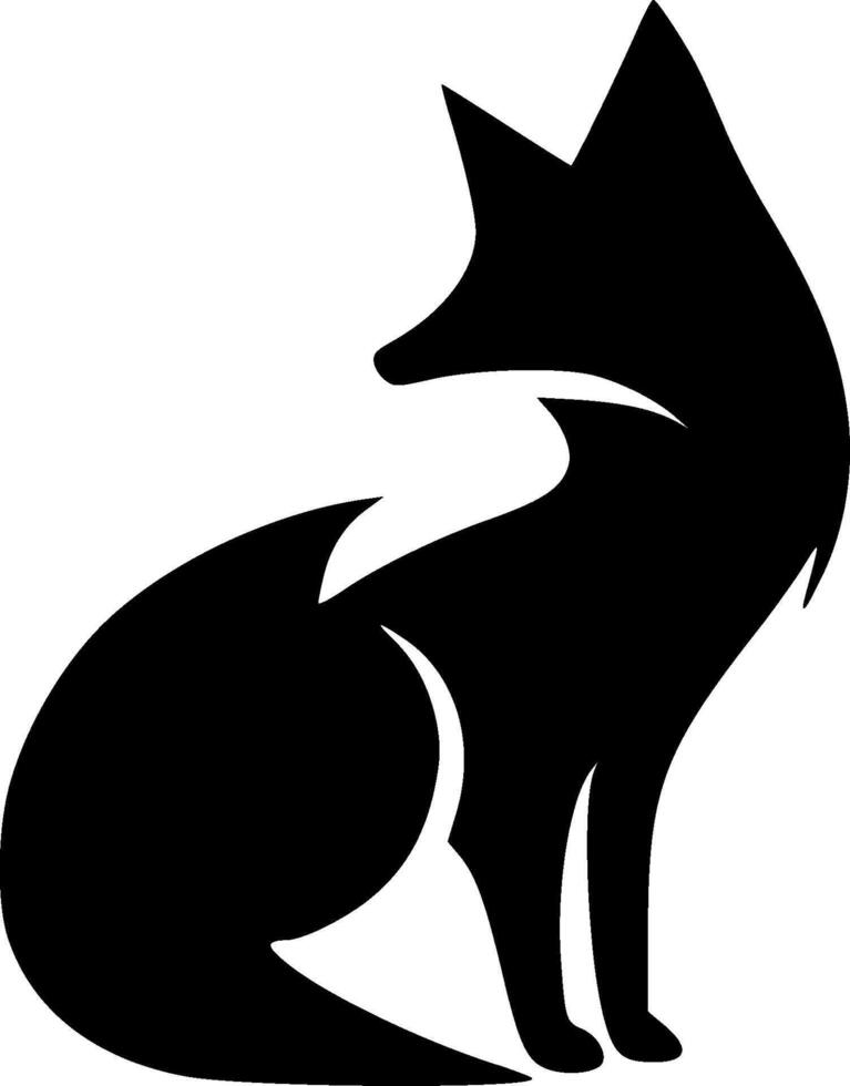 Fox - High Quality Logo - illustration ideal for T-shirt graphic vector