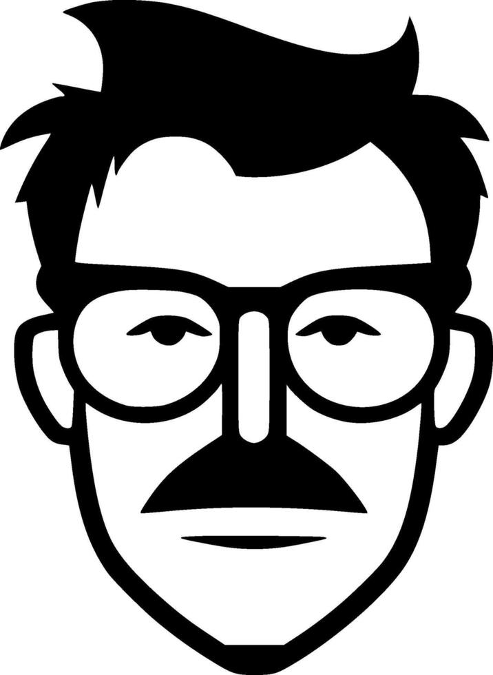 Teacher, Minimalist and Simple Silhouette - illustration vector