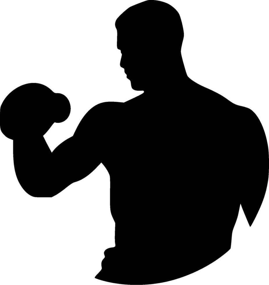 Boxing - Minimalist and Flat Logo - illustration vector