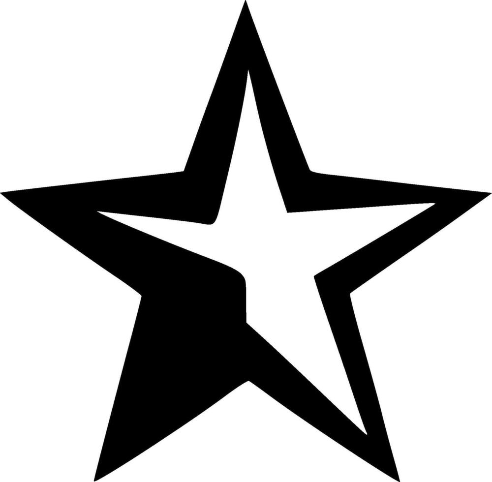 Star - High Quality Logo - illustration ideal for T-shirt graphic vector
