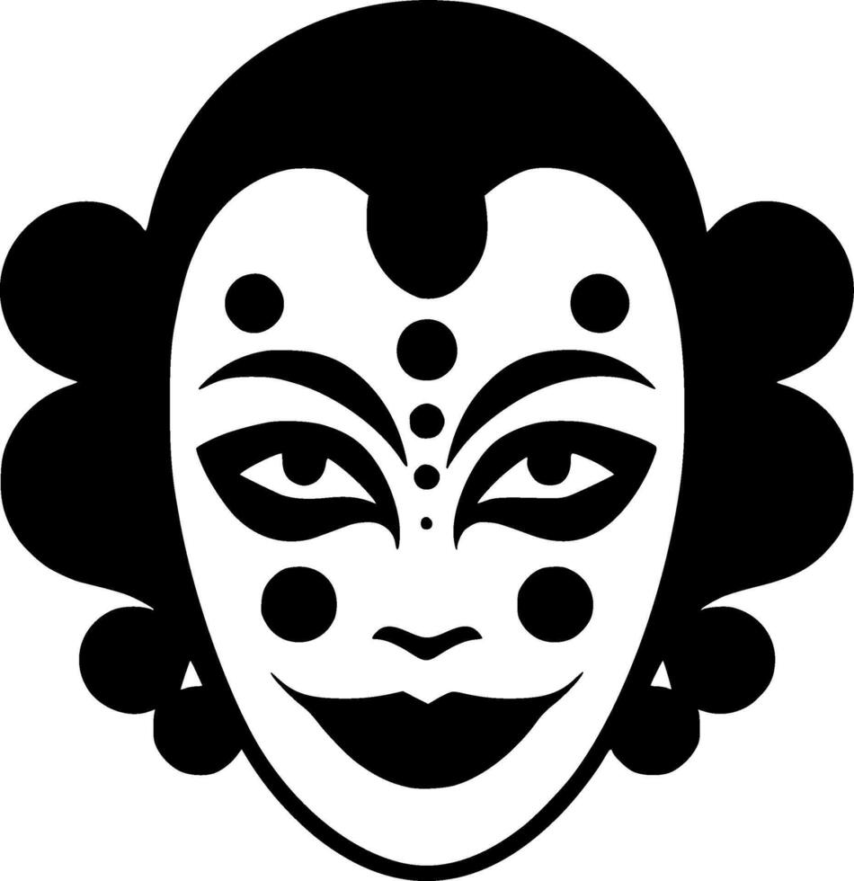 Clown - High Quality Logo - illustration ideal for T-shirt graphic vector