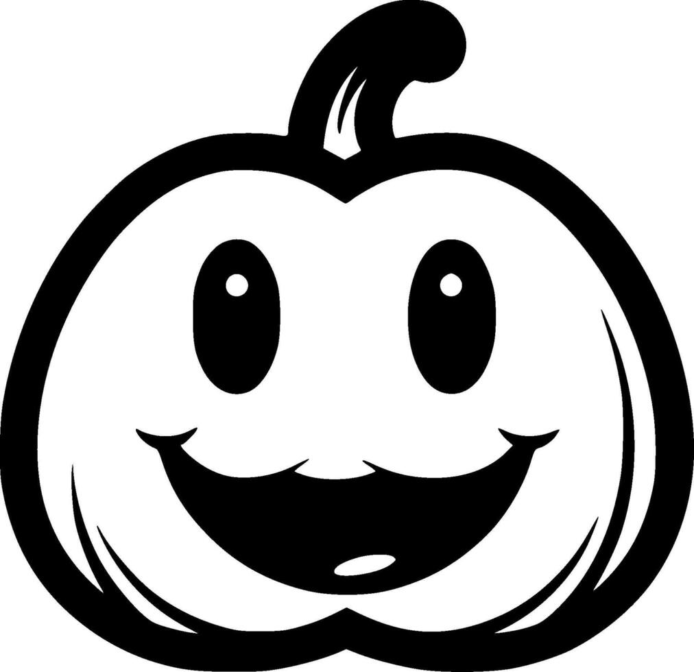 Halloween - Minimalist and Flat Logo - illustration vector