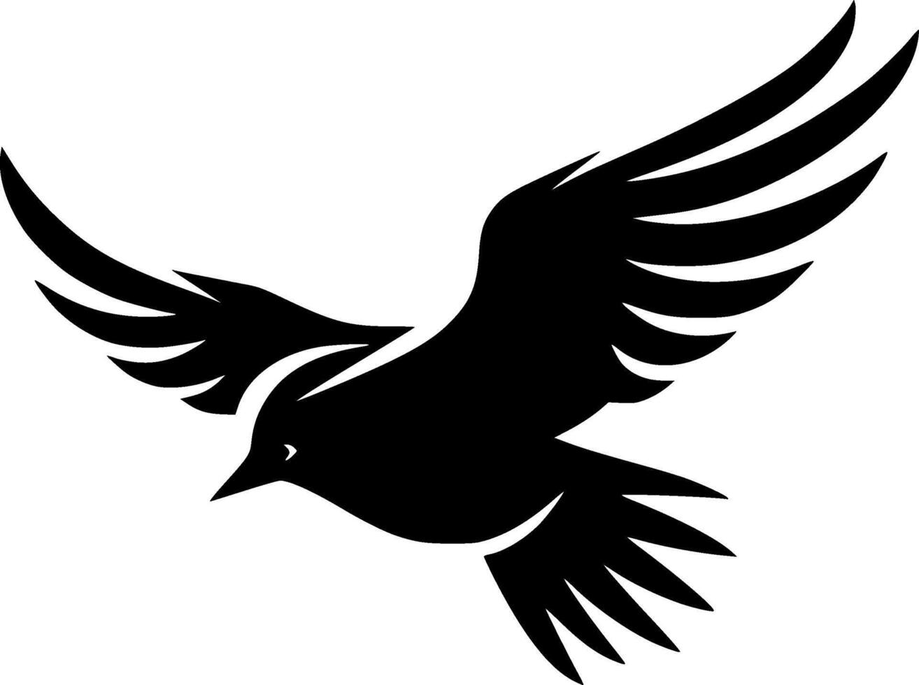 Bird - High Quality Logo - illustration ideal for T-shirt graphic vector