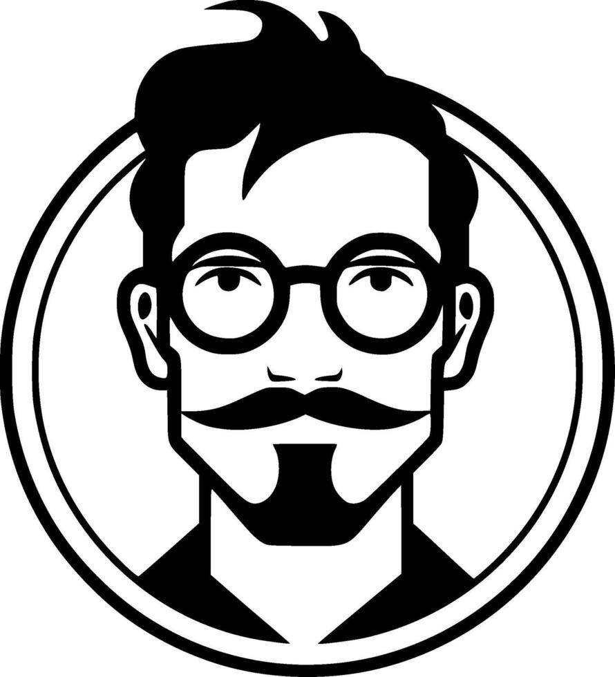 Teacher, Minimalist and Simple Silhouette - illustration vector