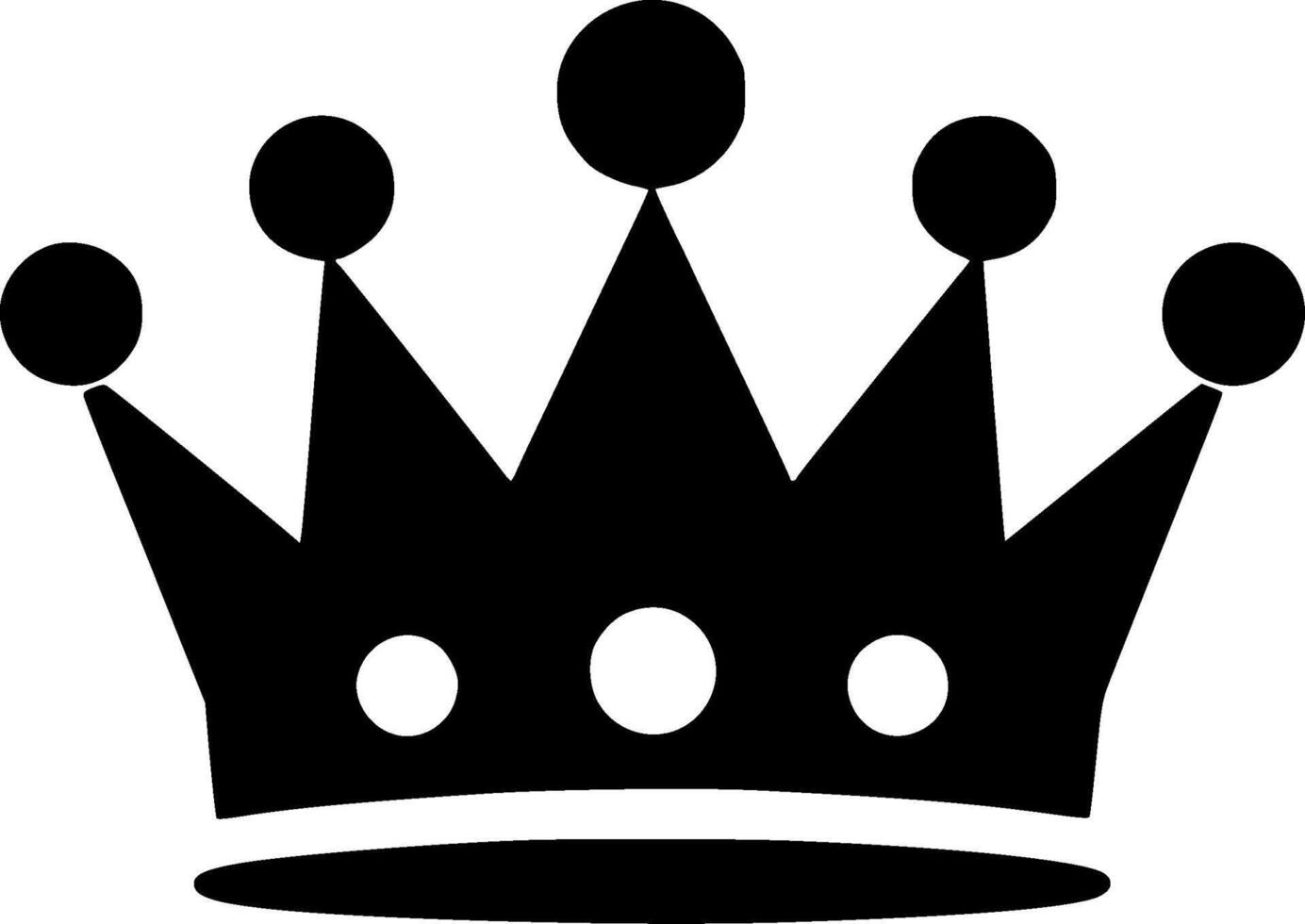 Crown - High Quality Logo - illustration ideal for T-shirt graphic vector
