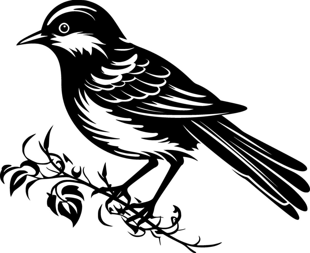 Bird - High Quality Logo - illustration ideal for T-shirt graphic vector
