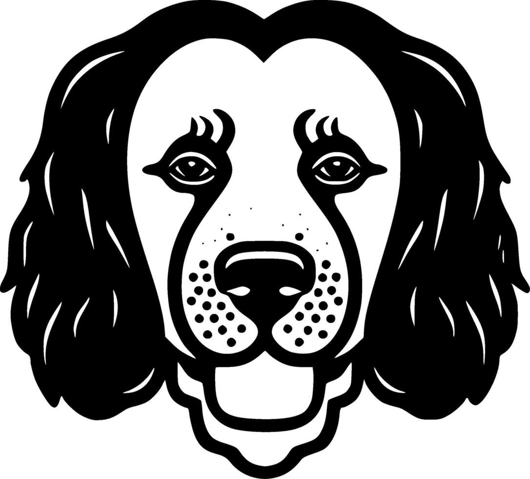 Poodle, Minimalist and Simple Silhouette - illustration vector