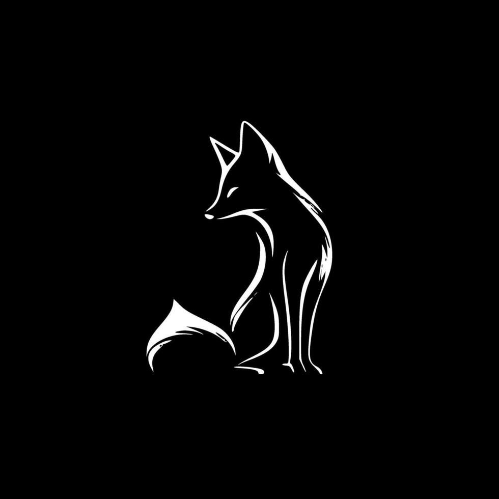 Fox - High Quality Logo - illustration ideal for T-shirt graphic vector