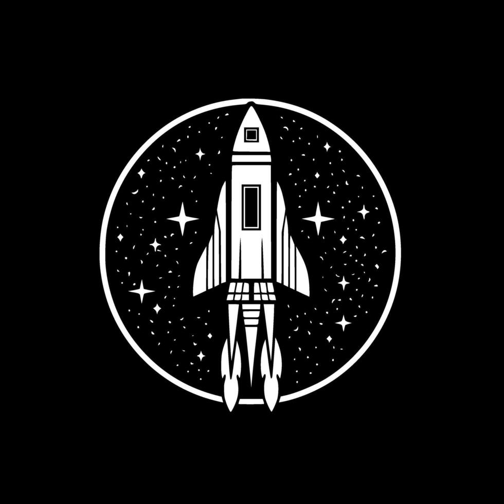 Space - High Quality Logo - illustration ideal for T-shirt graphic vector