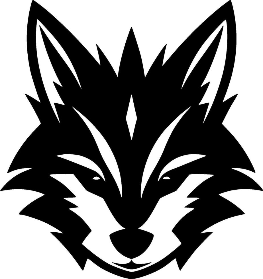 Raccoon - Minimalist and Flat Logo - illustration vector