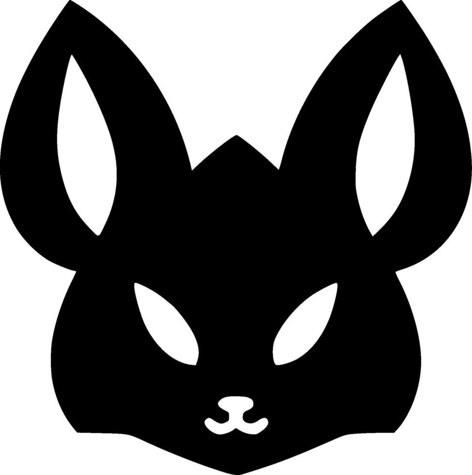 Panda - Black and White Isolated Icon - illustration vector