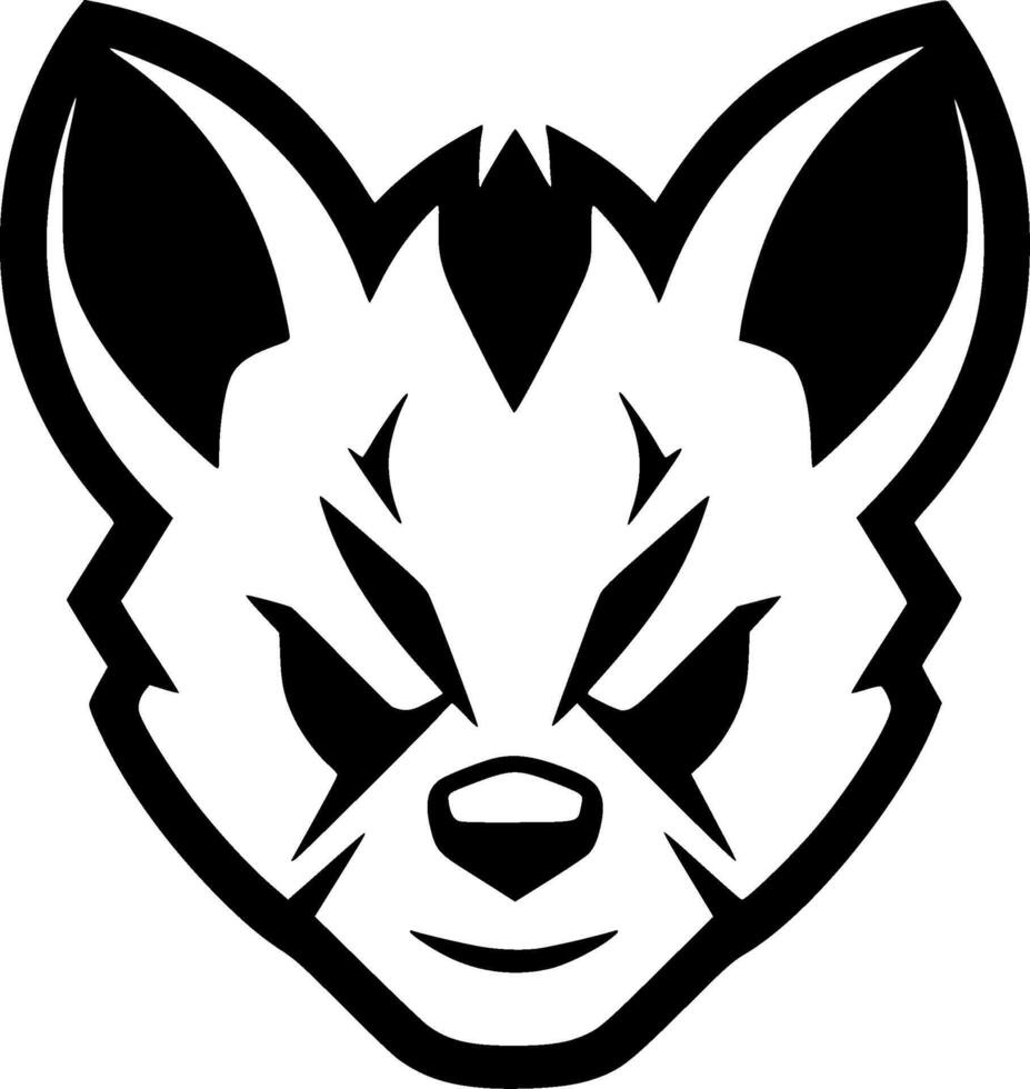 Rabbit - Black and White Isolated Icon - illustration vector